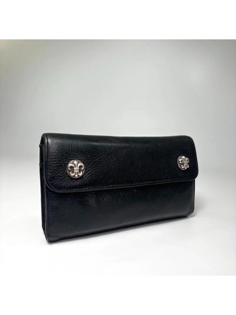 Chrome Hearts BS Flare Wave Wallet Black